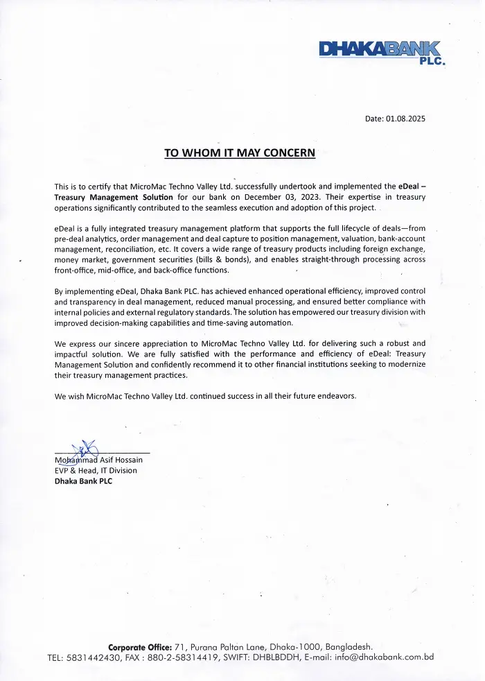 Dhaka Bank PLC
